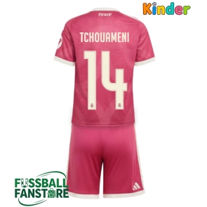 Real Madrid Aurelien Tchouameni #14 Replik 3rd trikot Kinder 2026-27 Kurzarm (+ Kurze Hosen)